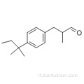 2-metil-3- [4- (2-metilbutan-2-il) fenil] propanale CAS 67467-96-3